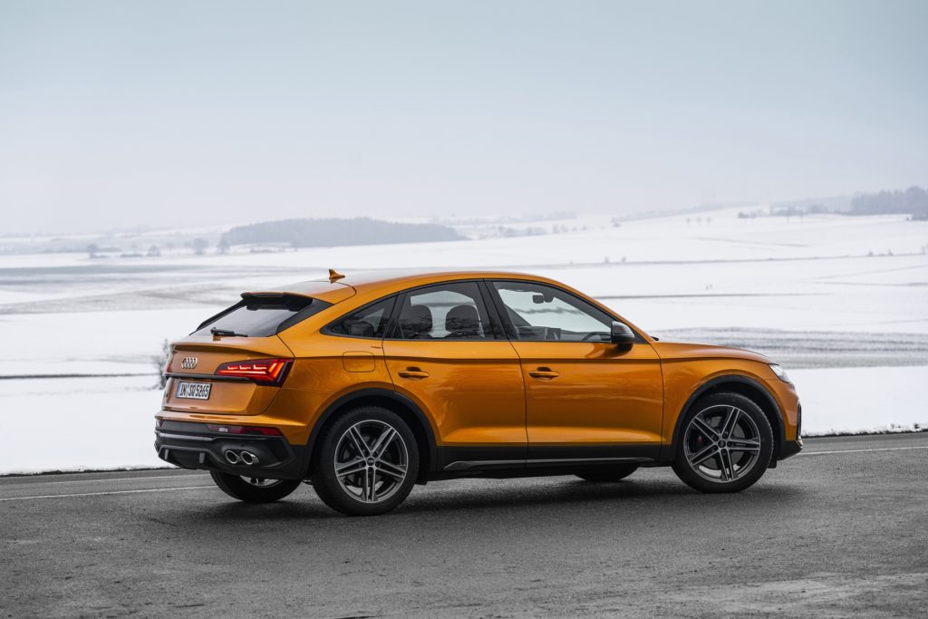 The Audi Q5 Sportback, now with even less headroom At the Apex