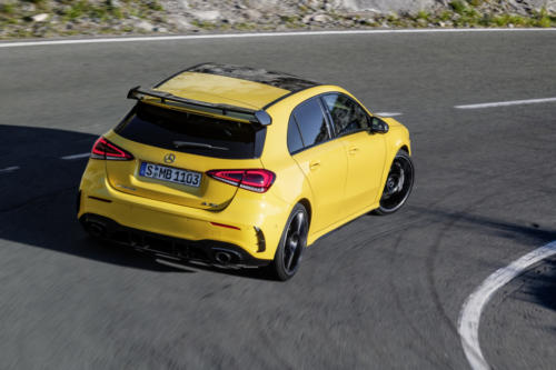 Der neue Mercedes-AMG A 35 4MATIC: Neuer Einstieg in die Welt der Driving PerformanceThe new Mercedes-AMG A 35 4MATIC: New entry-level model opens up the world of driving performance