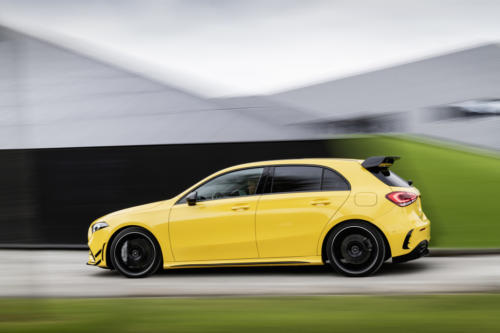 Der neue Mercedes-AMG A 35 4MATIC: Neuer Einstieg in die Welt der Driving PerformanceThe new Mercedes-AMG A 35 4MATIC: New entry-level model opens up the world of driving performance