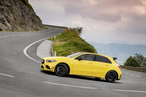 Der neue Mercedes-AMG A 35 4MATIC: Neuer Einstieg in die Welt der Driving PerformanceThe new Mercedes-AMG A 35 4MATIC: New entry-level model opens up the world of driving performance