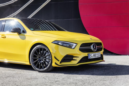 Der neue Mercedes-AMG A 35 4MATIC: Neuer Einstieg in die Welt der Driving PerformanceThe new Mercedes-AMG A 35 4MATIC: New entry-level model opens up the world of driving performance